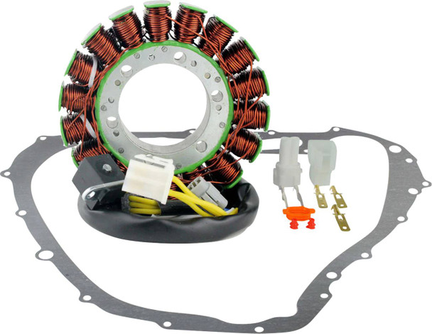 Rm Stator - 21121966 - Stator with Crankcase Cover Gasket - Suzuki