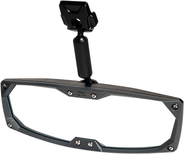 Seizmik - 06401298 - Mirror - Halo R - Rear View - Rectangle - Black w/Black Bezel - 1.5"/1.625" ROPS