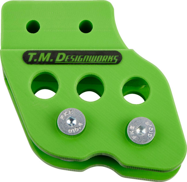 T.M. Designworks - 12311652 - Chain Guide - Green - Honda/Kawasaki/Suzuki/Yamaha