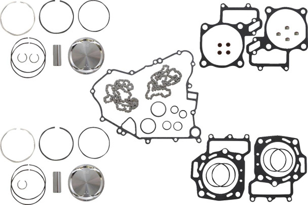 Vertex - 09103870 - Top End Piston Kit - 84.95 mm - Kawasaki