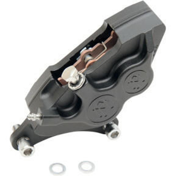  Performance Machine - Black Ops™ Four-Piston Differential-Bore Front Caliper for 11.5" Rotors 