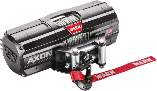 Warn - 45050712 - AXON 35 Winch - Wire Rope - 50'