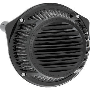 Rough Crafts - Round Air Cleaner fits '17-Up Harley M8 Touring, '18-Up M8 Softail Models (Choose Finish)