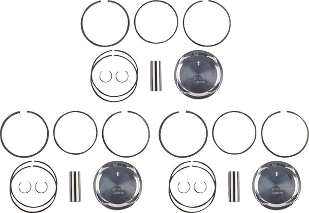 Wossner - 09106648 - Piston Kit - 79.95 mm - Yamaha