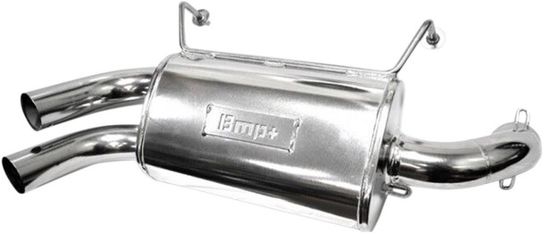 Bikeman Performance - 18300456 - Double Barrel Exhaust System - Ceramic Chrome