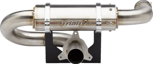 Trinity Racing - 18311055 - Center Exit Slip-On Muffler - Without Tip