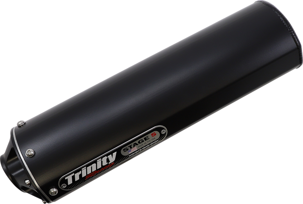 Trinity Racing - 18311016 - Stage 5 Slip-On Muffler - Cerakote®