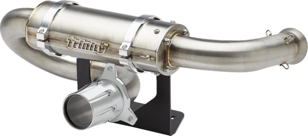Trinity Racing - 18311056 - Center Exit Slip-On Muffler - With Tip