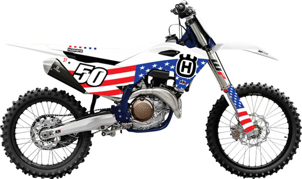 D'Cor Visuals - 20-70-201 - Graphic Kit - '25 Husuvarna - USA - TC/FC 125-450