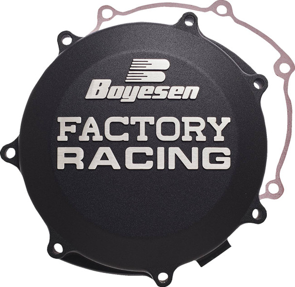 Boyesen - CC-17CB - Clutch Cover - Black - Kawasaki