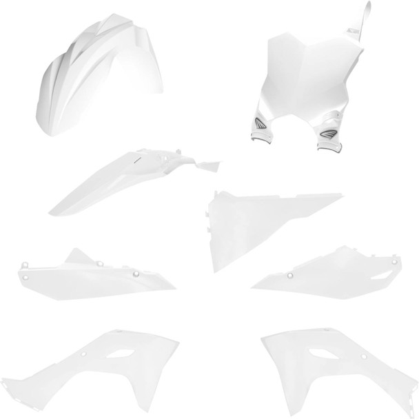 Cycra - 1CYC-9436-42 - 5 Piece Replica Body Kit - White - Kawasaki