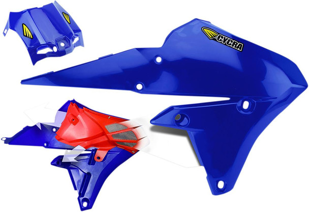 Cycra - 1CYC-1782-62 - Powerflow Shrouds - Blue