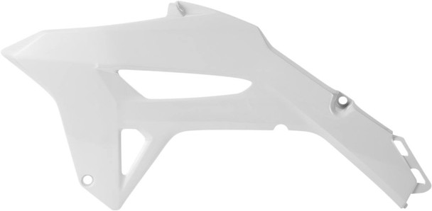 Cycra - 1CYC-1890-30 - Replica Radiator Shrouds - White - CRF 250R/450R
