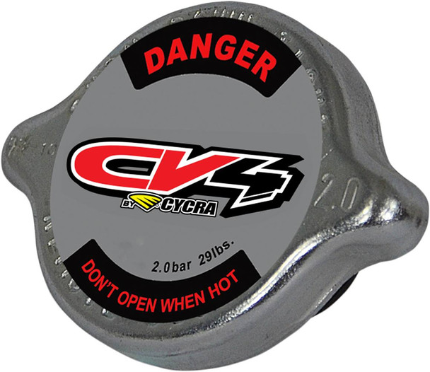 Cv4 - CV715-29MK - Radiator Cap - Silver - 2.0 bar