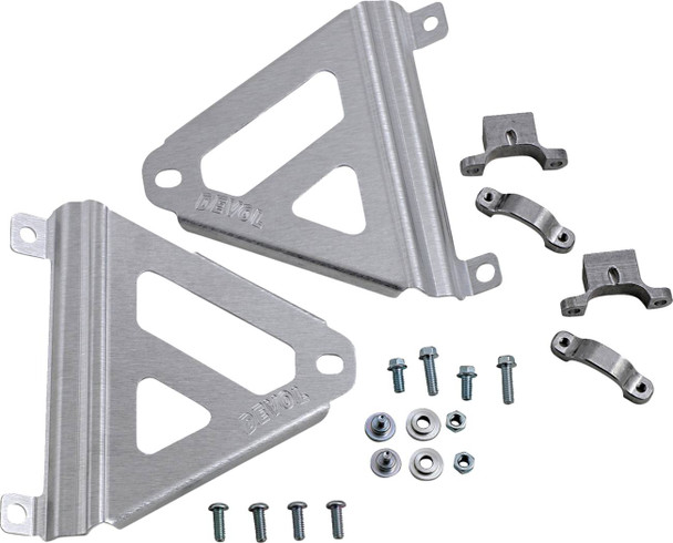 Devol - 0122-1205 - Radiator Race Brace Set - Honda