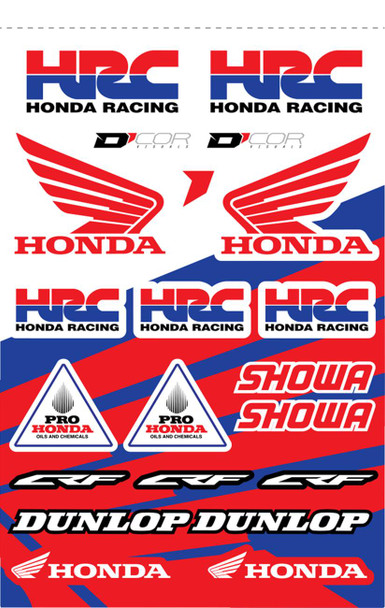 D'Cor Visuals - 40-10-116 - Decal Sheet - HRC