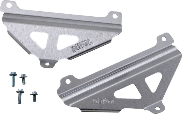 Devol - 0122-4703 - Radiator Race Brace Set - Suzuki