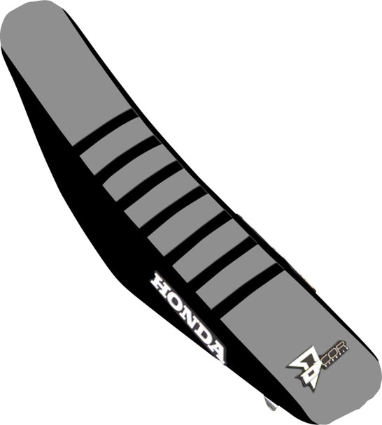D'Cor Visuals - 30-10-502 - Seat Cover - Black/Gray - CRF '21-'26