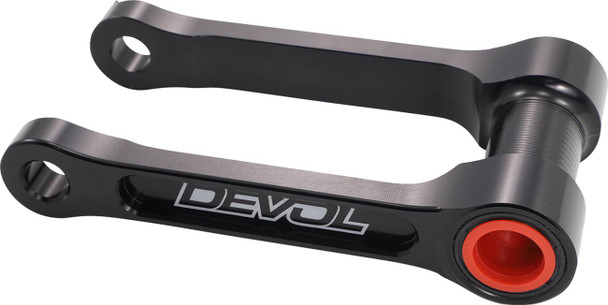 Devol - 0115-4705 - Lowering Link - Lowers 1.00" - Black