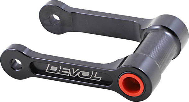 Devol - 0115-1207 - Lowering Link - Lowers 1.25" - Black