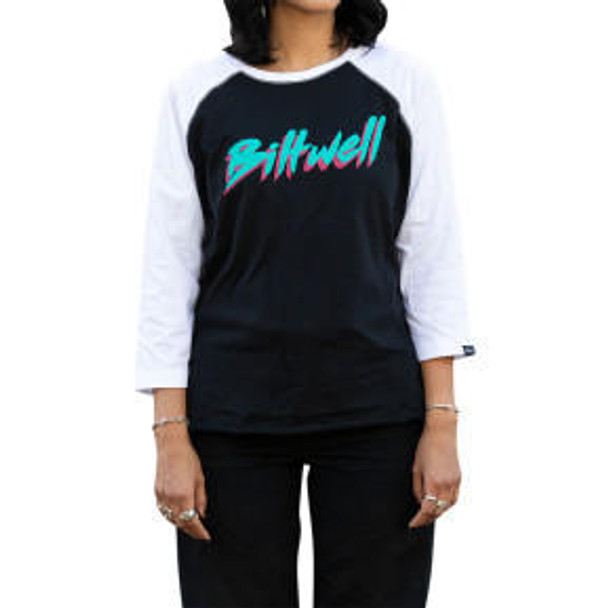 Biltwell - Women's 1985 Raglan - Black/White