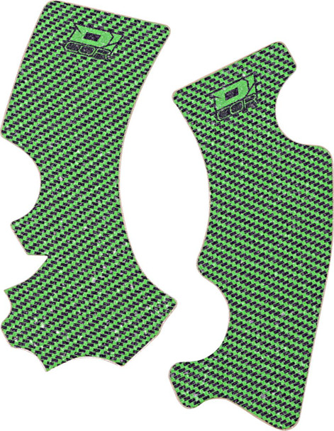 D'Cor Visuals - 16-20-104 - Frame Grip Tape - Green/Black - Kawasaki