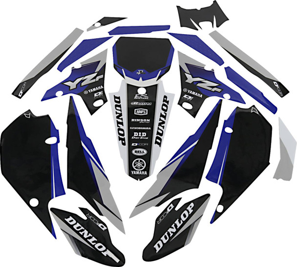 D'Cor Visuals - 20-50-242 - Graphic Kit - Cor 9 Yamaha - YZ 250F/450F '18-'23