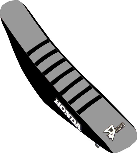 D'Cor Visuals - 30-10-454 - Seat Cover - Gray/Black - CRF '13-'17