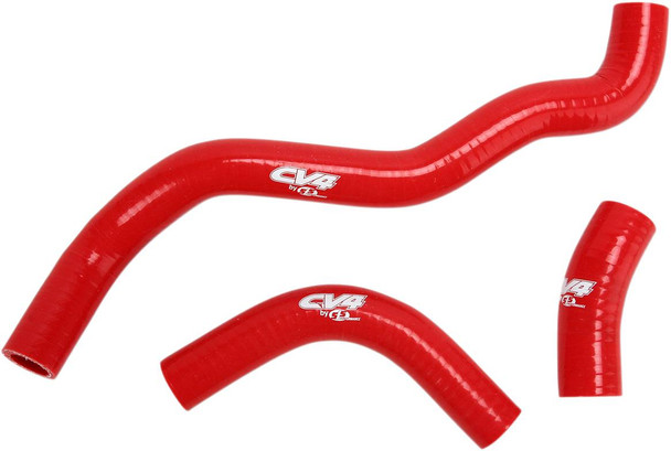 Cv4 - SFSMBC100R - Performance Radiator Hose Kit - Red - Suzuki