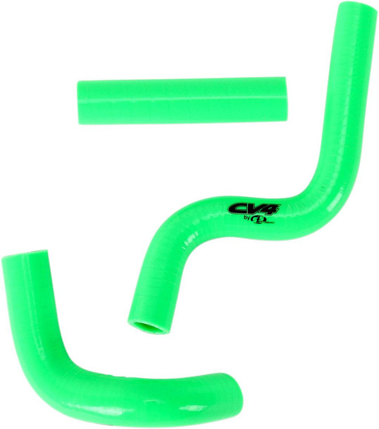 Cv4 - SFSMBC18G - Performance Radiator Hose Kit - Green - Kawasaki
