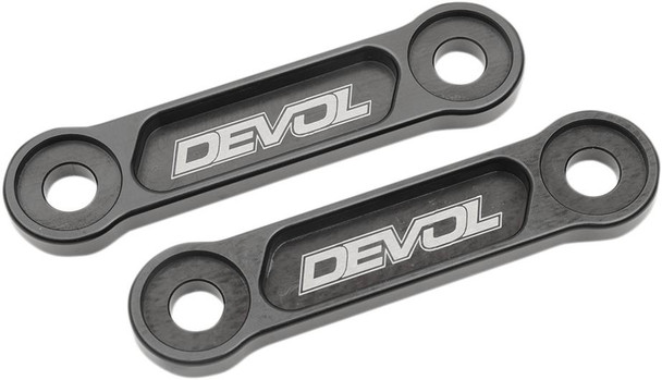 Devol - 0115-2401 - Lowering Link - Lowers 1.50" - Gray