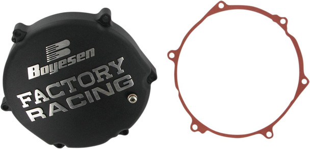 Boyesen - CC-12AB - Clutch Cover - Black - Kawasaki