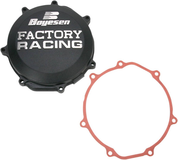 Boyesen - CC-38CB - Clutch Cover - Black - Yamaha