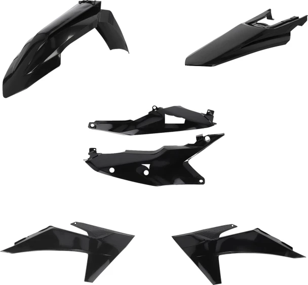 Acerbis - 2986500001 - Standard Body Kit - Black - KTM '23-'24