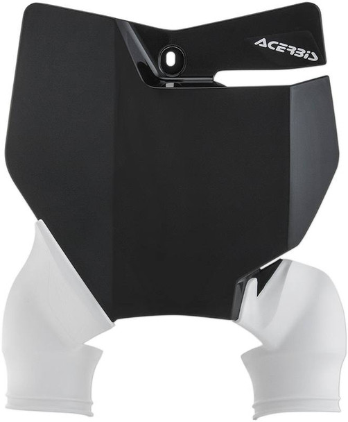 Acerbis - 2527420001 - Raptor Number Plate - Black