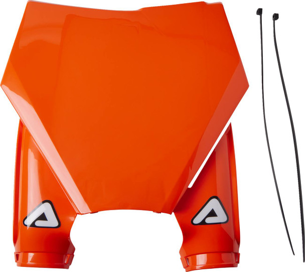 Acerbis - 2983165226 - Raptor 2 Number Plate - KTM Orange