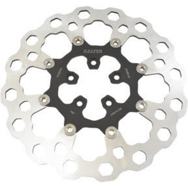  Galfer - 13" Oversize Cubiq® Full-Floating Front/Rear Brake Rotor fits '00-'14 Big Twin, '00-'13 Sportster Models (See Desc.) 