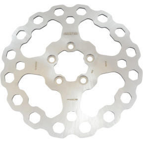 Galfer - 11.5" Cubiq® Solid Mount Rear Brake Rotor fits '00-'17 Big Twin, '00-'10 Sportster Models (See Desc.)