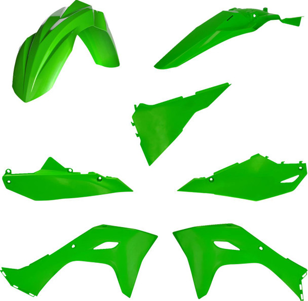 Acerbis - 2983560006 - Full Body Kit - '24 OEM Green - Kawasaki - KX '24-'25