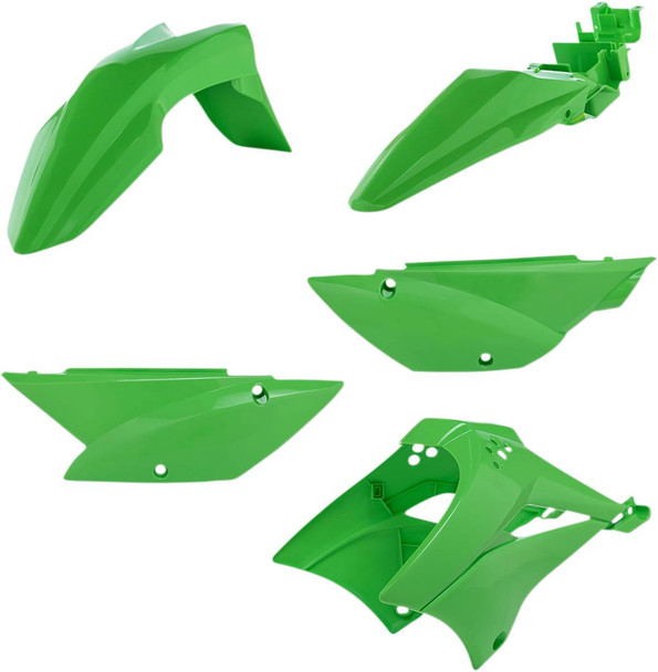 Acerbis - 2780500006 - Standard Body Kit - '24-'25 OEM Green - KLX 110/L '10-'20