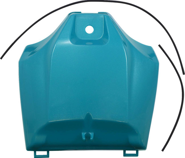 Acerbis - 2685907441 - Tank Cover - Teal/Metallic