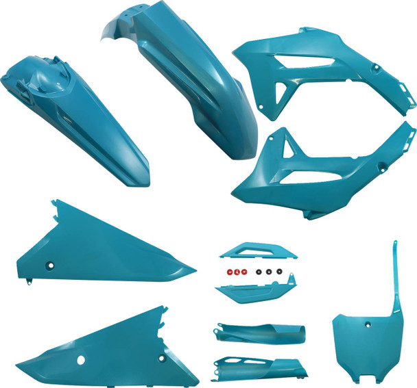 Acerbis - 2858927441 - Full Body Kit - Teal/Metallic - Honda - CRF '21-'24