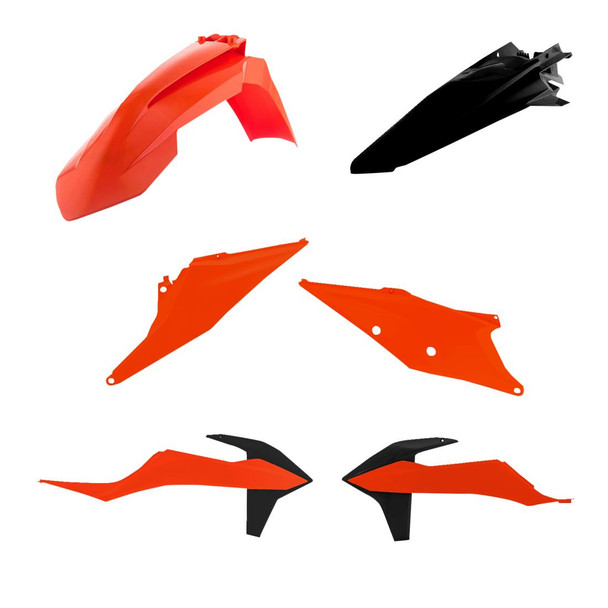 Acerbis - 2791567428 - Standard Body Kit - '22 OEM Orange/Black - KTM '20-'23