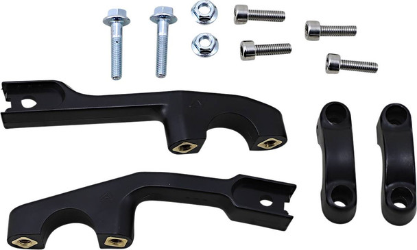 Acerbis - 2803090001 - X-Future Handguard Mount - Black