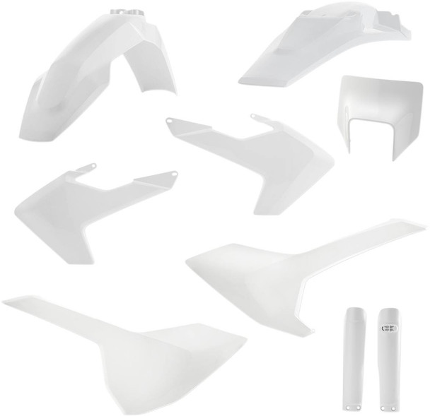 Acerbis - 2733430002 - Full Body Kit - White - Husqvarna - FE/TE '17-'19