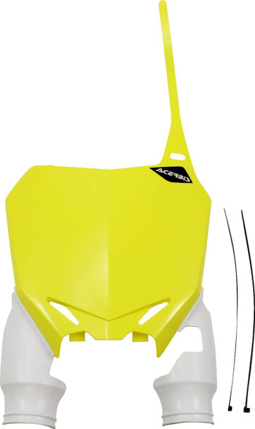 Acerbis - 2527391182 - Raptor Number Plate - Yellow/White
