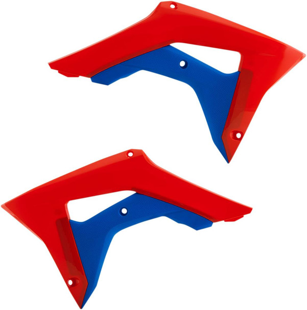 Acerbis - 2630661228 - Radiator Shrouds - Red/Blue