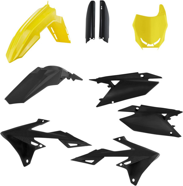 Acerbis - 2686551017 - Full Body Kit - Yellow/Black - Suzuki - RMZ '18-'25
