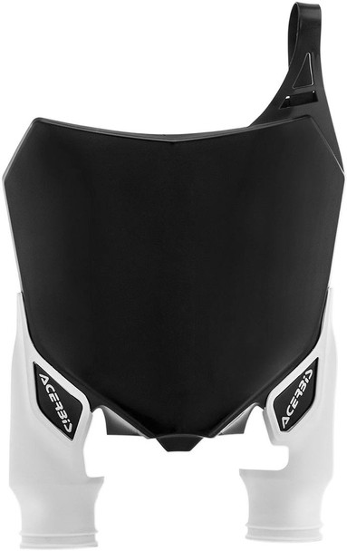 Acerbis - 2527411007 - Raptor Number Plate - Black/White
