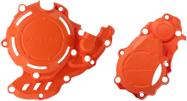 Acerbis - 2732135226 - X-Power Cover Kit - Orange - Gas Gas/Husqvarna/KTM